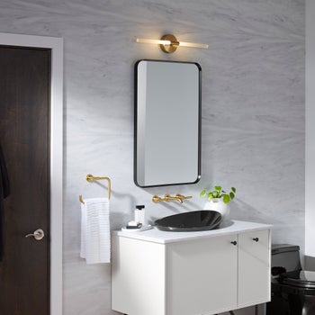 Kohler Orime Rectangular Framed Mirror - Stu's Home Improvement Outlet