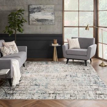 Nourison Arctic Area Rug Collection, Aurora - Stu's Home Improvement Outlet