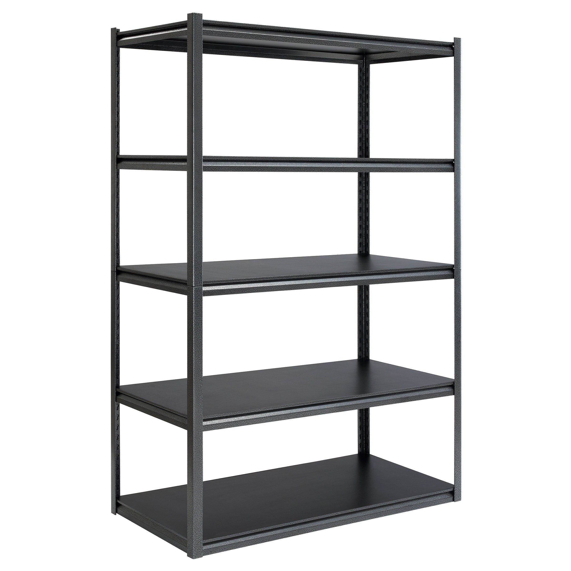 Gorilla Rack Z-Beam 5-shelf Steel Storage Rack, 48“ x 24“ x 72" misssing 2 shelfs