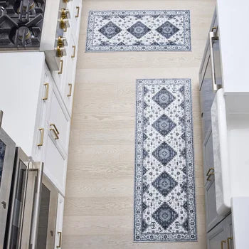 Wyatt & Ash Washable 2-pack Runner and Accent Rug, Cyrus
