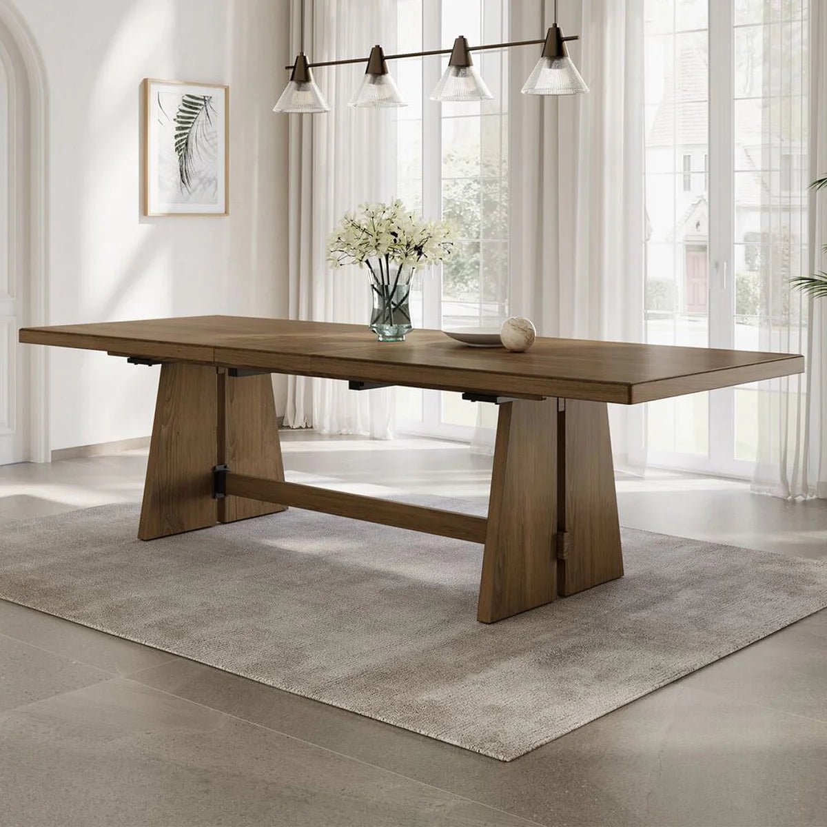 Thomasville Kayde 92 - 110 Wood Dining Table - Stu's Home Improvement Outlet