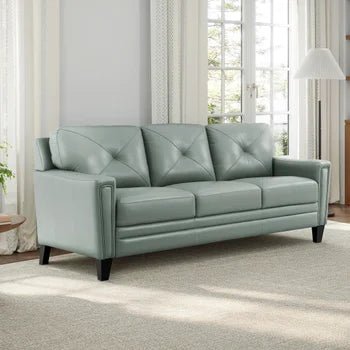 Atmore Top Grain Leather Sofa - Stu's Home Improvement Outlet