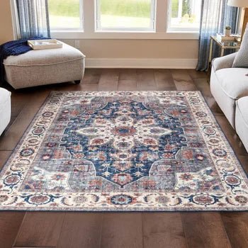Wyatt & Ash Washable Indoor Area Rug, Aliyeh 7'10 - Stu's Home Improvement Outlet