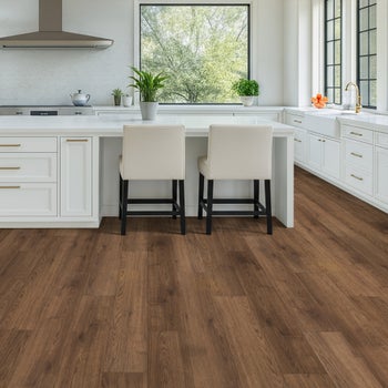 Mohawk Home 12MM Thick 9.4in X 47.2in AC4 Waterproof Surface Laminate Wood Plank Flooring Stonebriar Oak (18.6 sq ft/ctn) - Stu's Home Improvement Outlet