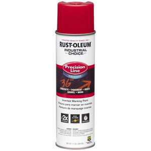 Rust - Oleum Industrial Choice Gloss Safety Red Marking Paint 17 oz - Stu's Home Improvement Outlet