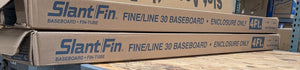 Fine/Line 30 4 ft. Hot Water Baseboard Heating Enclosure Only in Nu - White - Stu's Home Improvement Outlet
