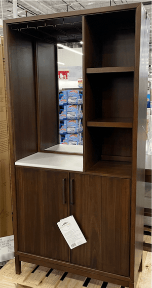 Northridge Home Willow Creek Bar Cabinet Modern Elegance - Stu's Home Improvement Outlet