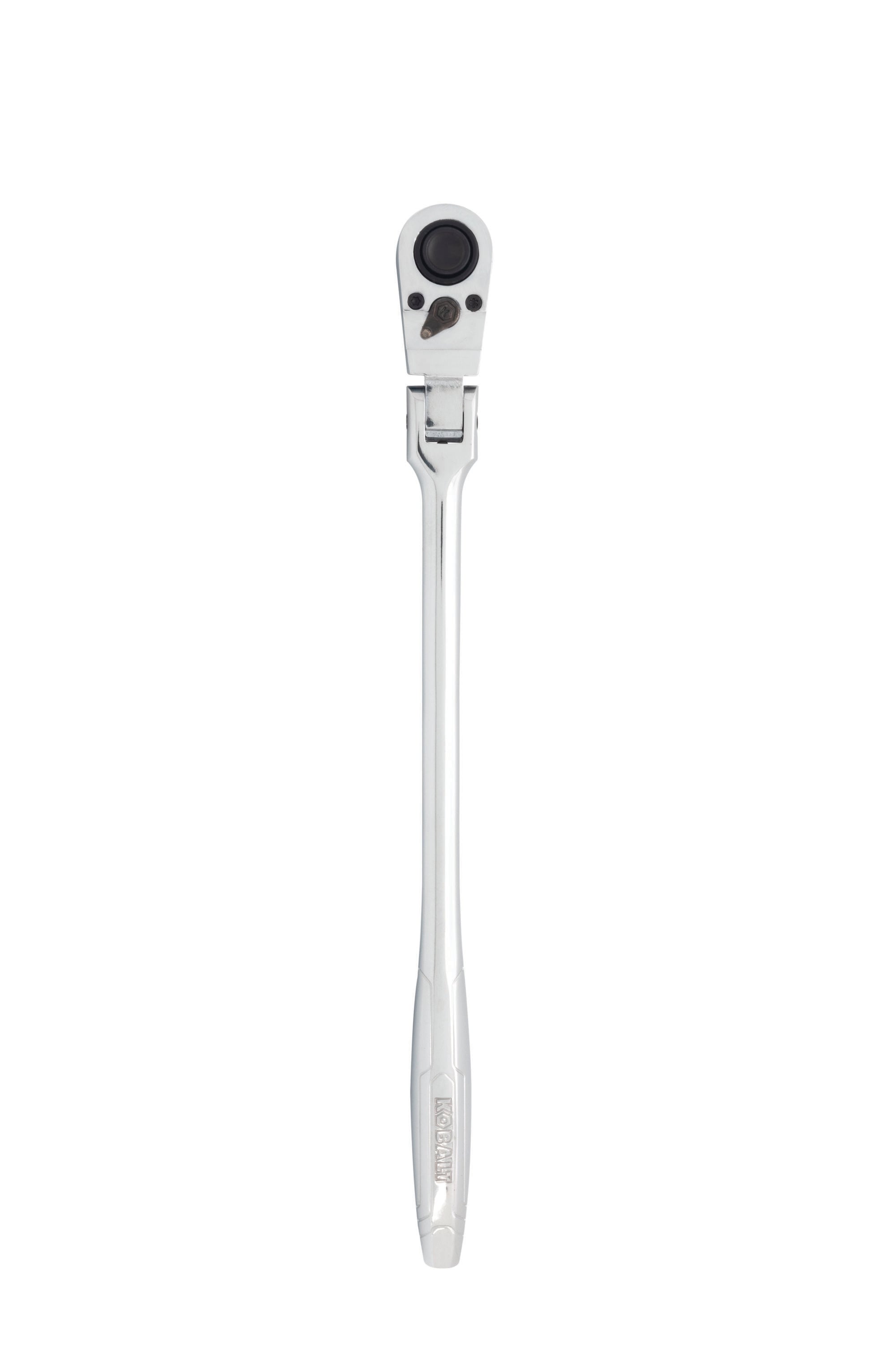 Kobalt 90-Tooth 3/8-in Drive Full Polish Handle Flexible Head Ratchet