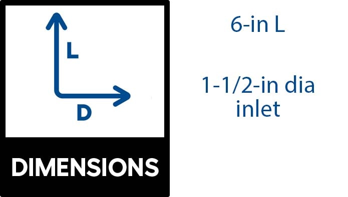 Keeney 1-1/2-in Plastic Sink Tailpiece