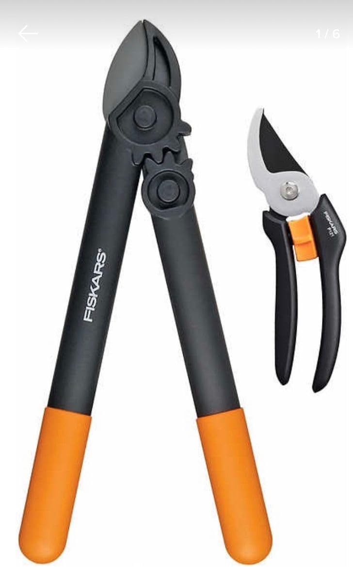 FISKARS 2 Piece Garden Shears and Pruner Set - Stu's Home Improvement Outlet