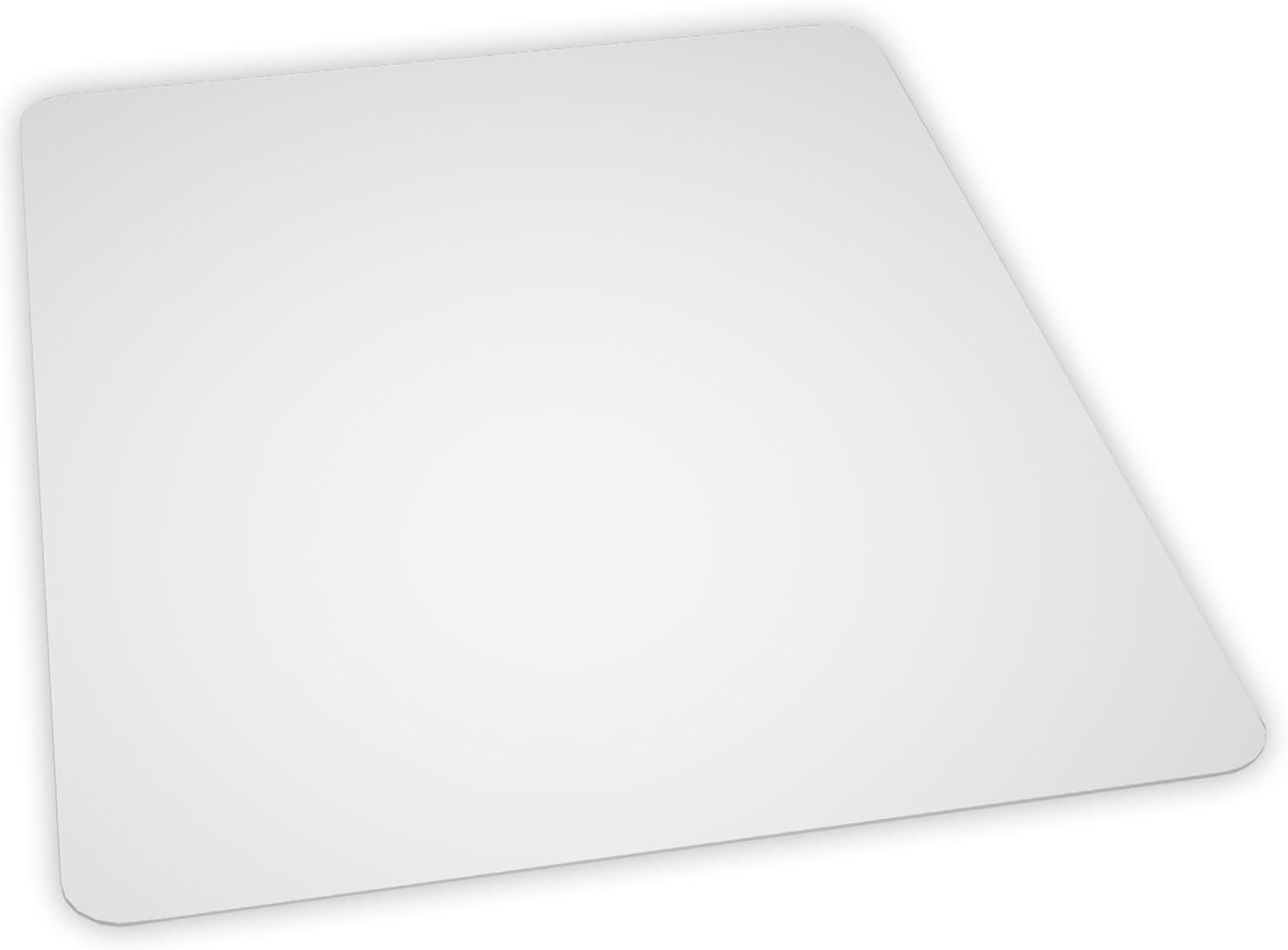 ES Robbins EverLife 46-Inch by 60-Inch Multitask Series Hard Floor Rectangle Vinyl Chair Mat, Clear, Heavy Use, 46
