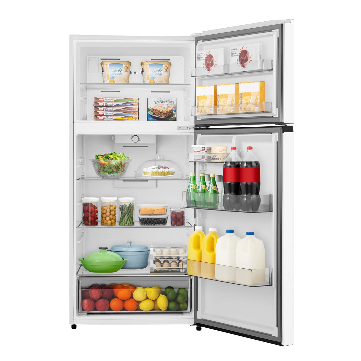 Hisense PureSpace 18.1-cu ft Counter-Depth 30-in Wide Top-Freezer Refrigerator ( White ) Garage Ready ENERGY STAR Certified