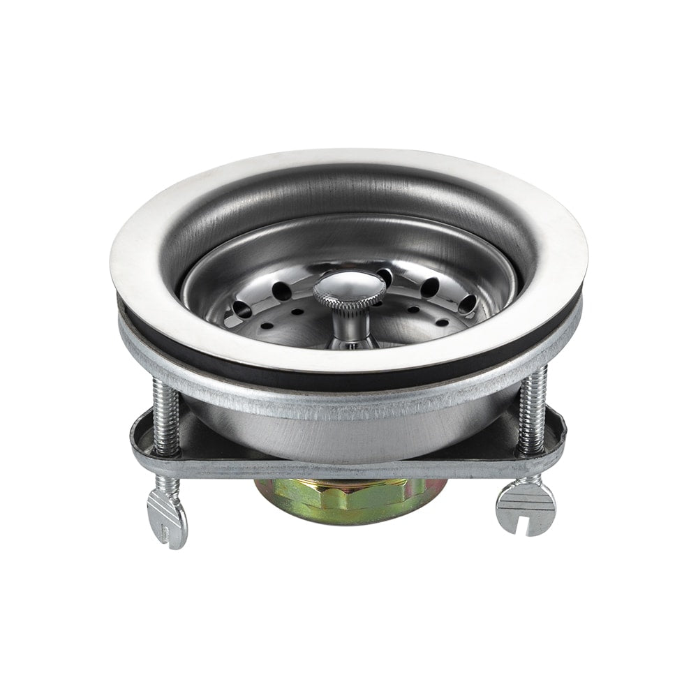 allen + roth 3.5-in Stainless Steel Rust Resistant Strainer with Lock Mount Included