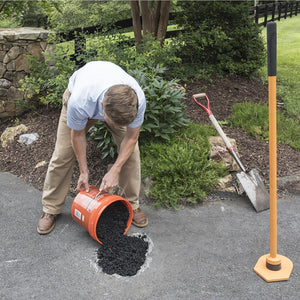 Aquaphalt 6.0 Black Water - Based Asphalt and Concrete Patch 3.5 gal - Stu's Home Improvement Outlet