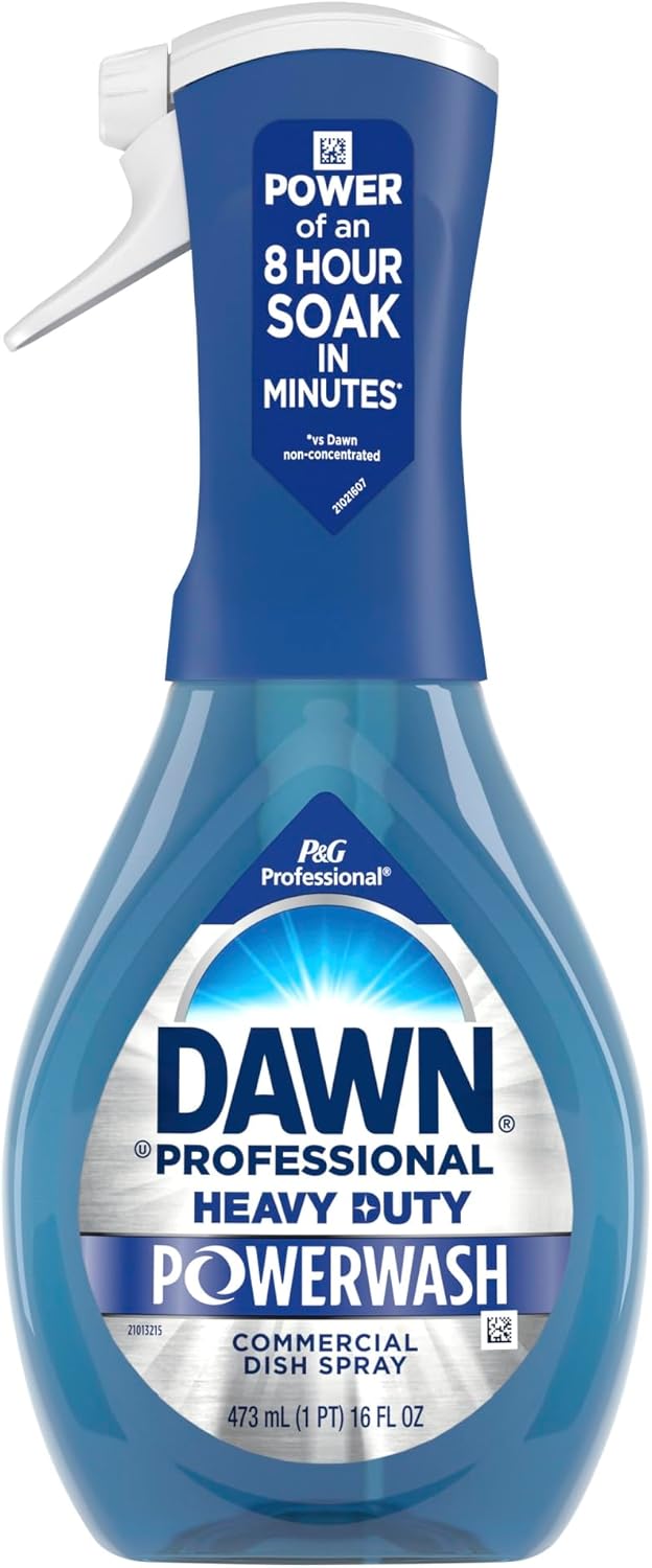 Dawn Professional Heavy - Duty Powerwash Commercial Dish Spray, Fresh, 16 Fl Oz, Blue, - Stu's Home Improvement Outlet