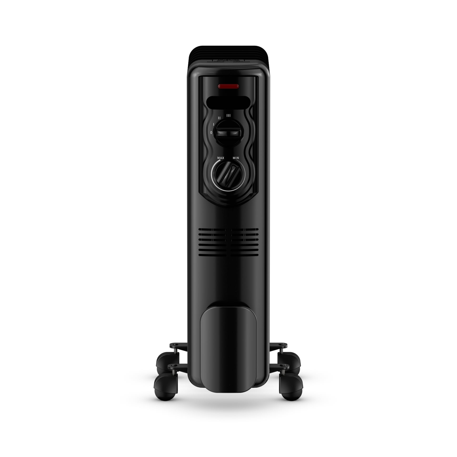 Utilitech Up to 1500-Watt Oil-filled Radiant Utility Indoor Electric Space Heater with Thermostat