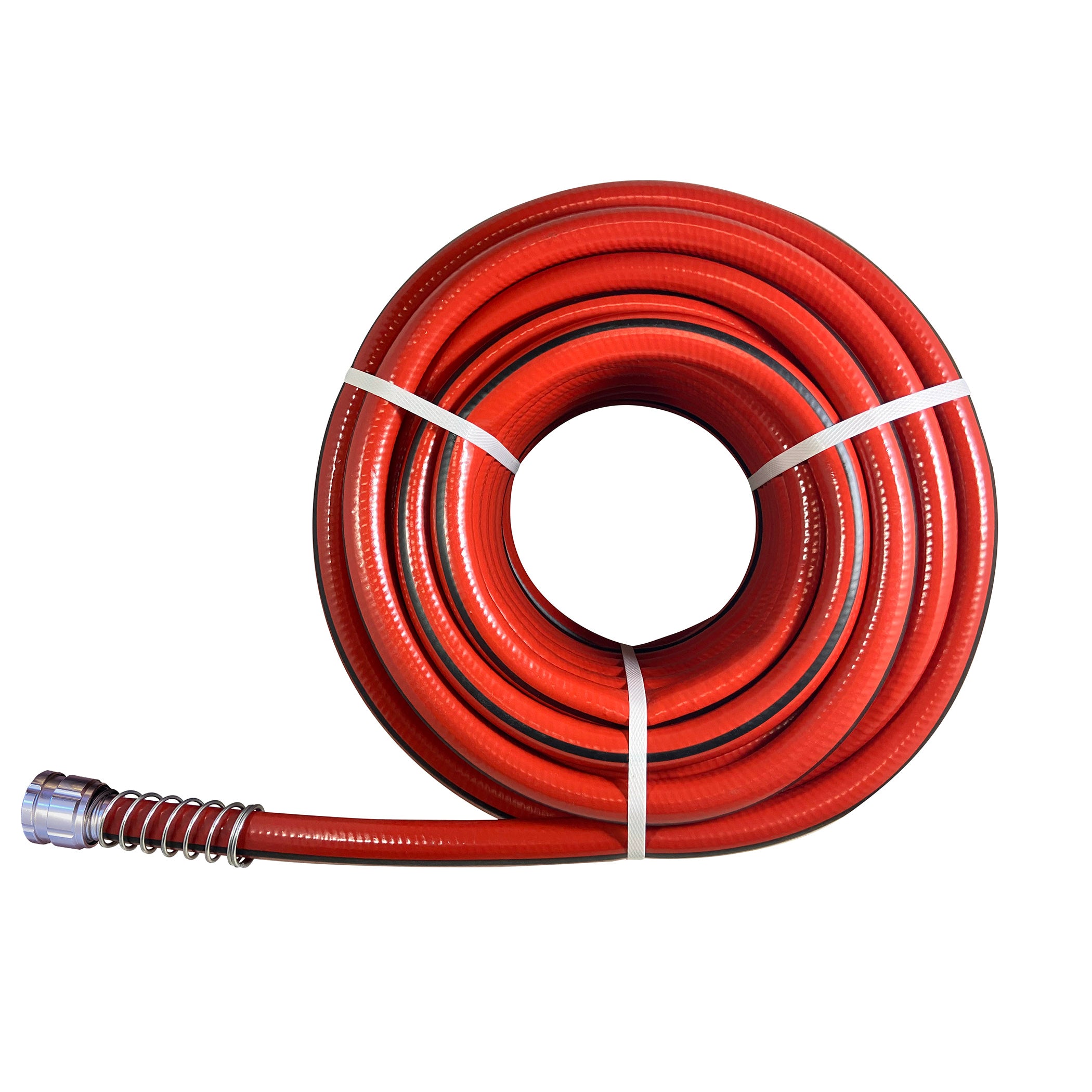 FLEXON CG34100L 3/4-in x 100-ft Contractor-Duty Kink Free Vinyl Red Hose