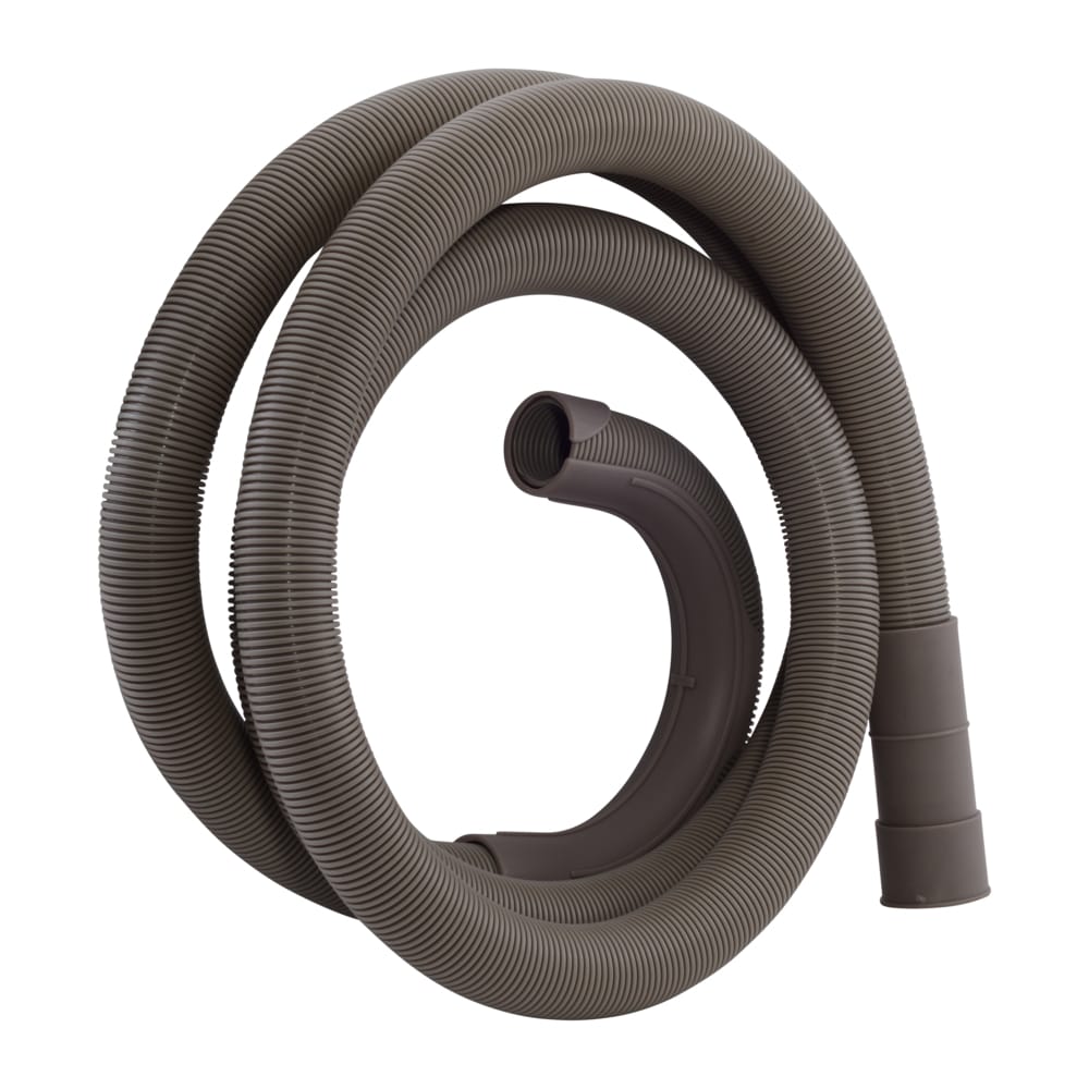 EASTMAN 8-ft 1-in OD Inlet x 1-in, 1-1/8-in, 1-1/4-in-in Outlet Polyethylene Washing Machine Drain Hose