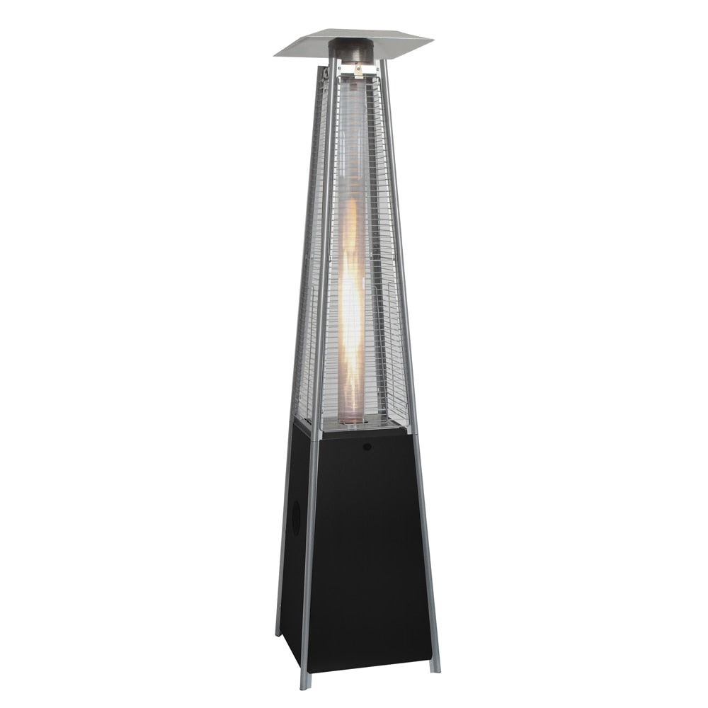 Master Forge 48000 -BTU Black Steel Floorstanding Liquid propane Patio Heater