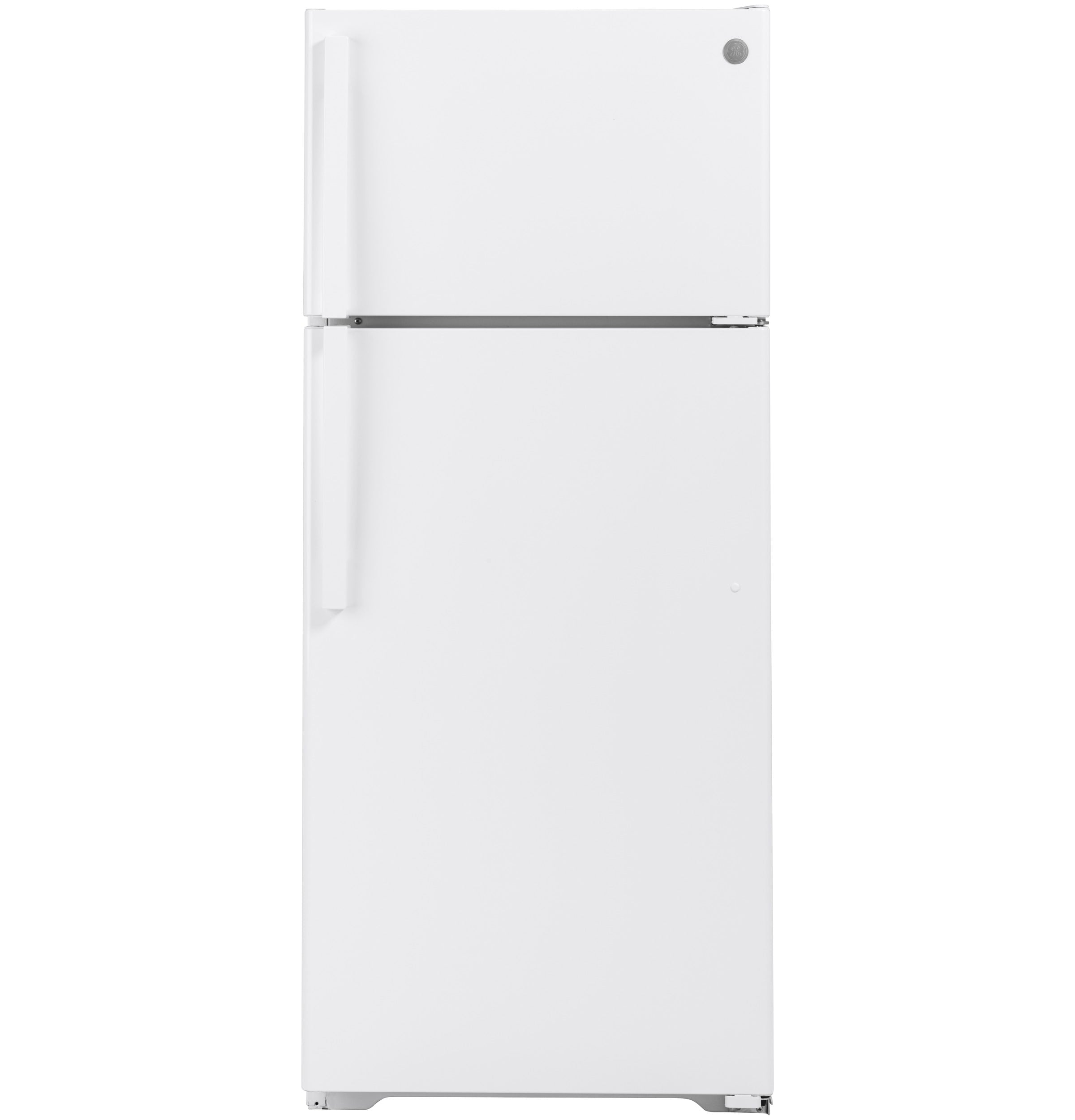 GE 17.5-cu ft Top-Freezer Refrigerator (White) (GTS18HGNRWW)