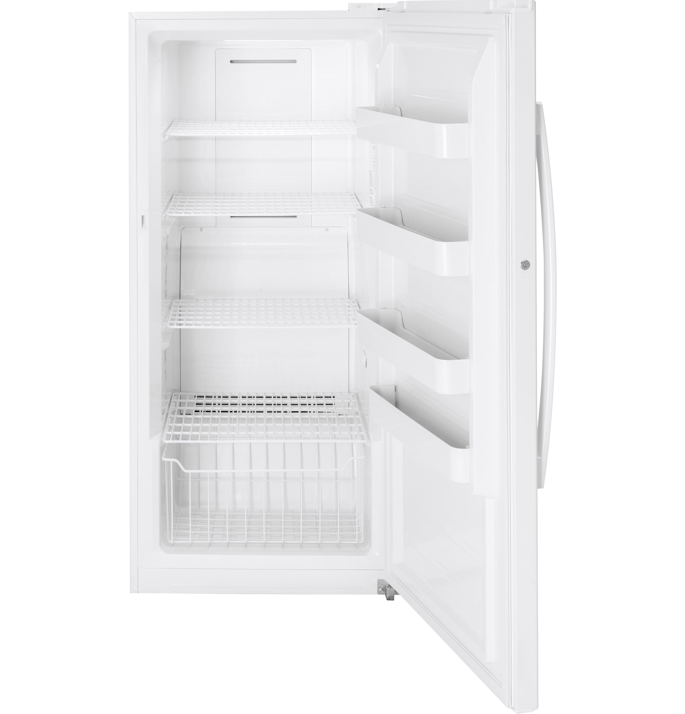 GE 14.1 - cu ft Garage Ready Frost - free Upright Freezer ( White )(FUF14DLRCWW) - Stu's Home Improvement Outlet