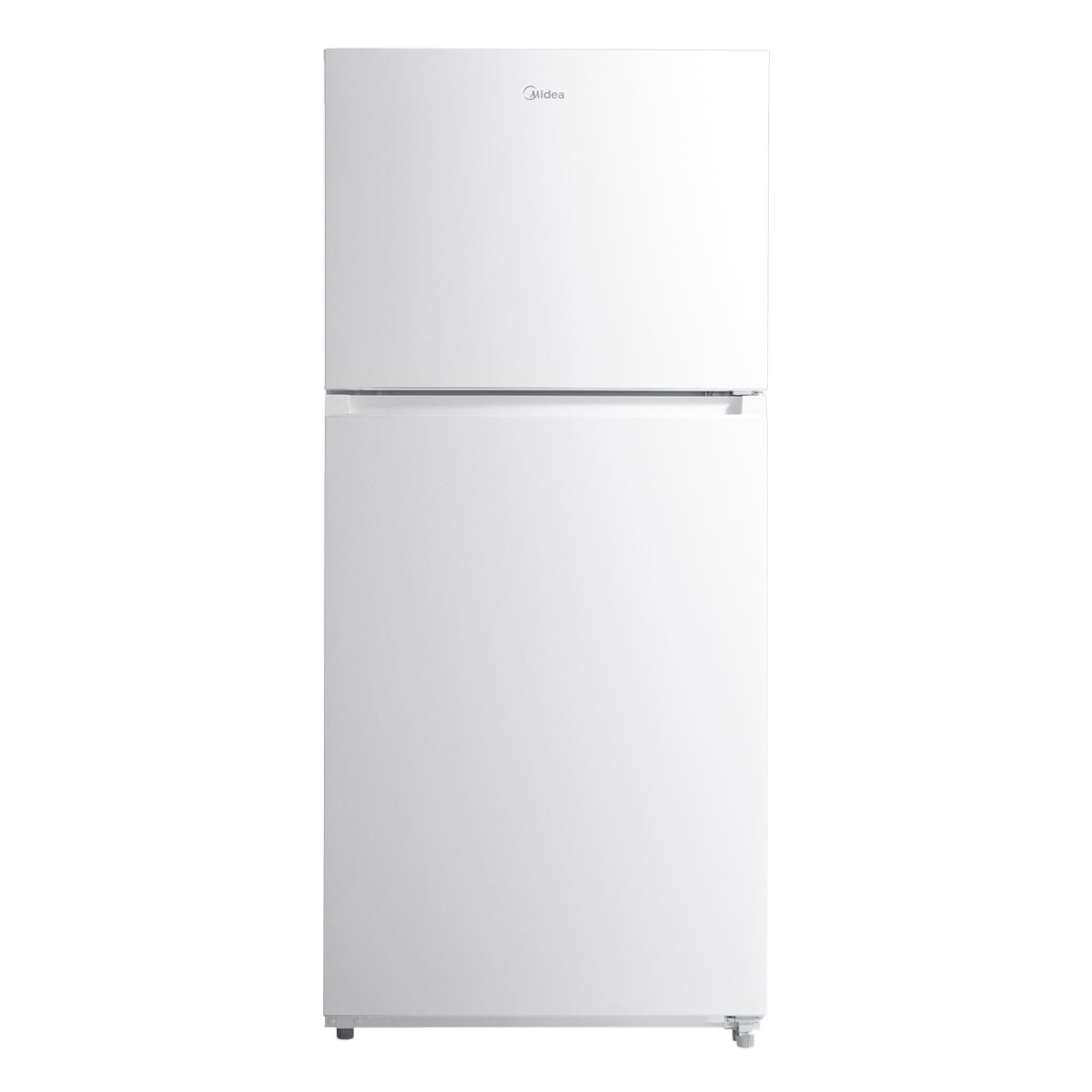 Midea Fingerprint Resistant 18.1-cu ft Top-Freezer Refrigerator (White) Garage Ready ENERGY STAR (MRT18D3BWW)