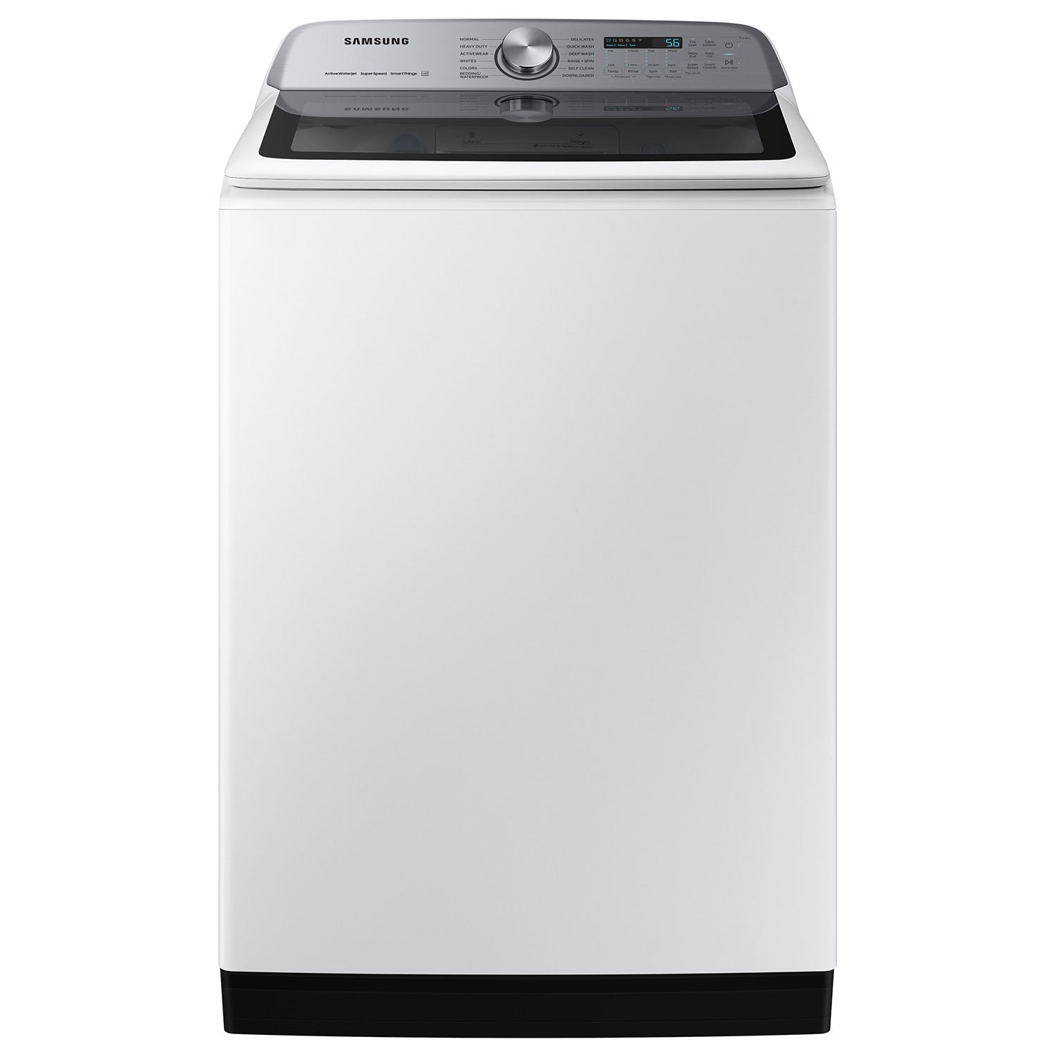 Samsung 5.2-cu ft High Efficiency Impeller Smart Top-Load Washer (White) ENERGY STAR (WA52DG5500AW)