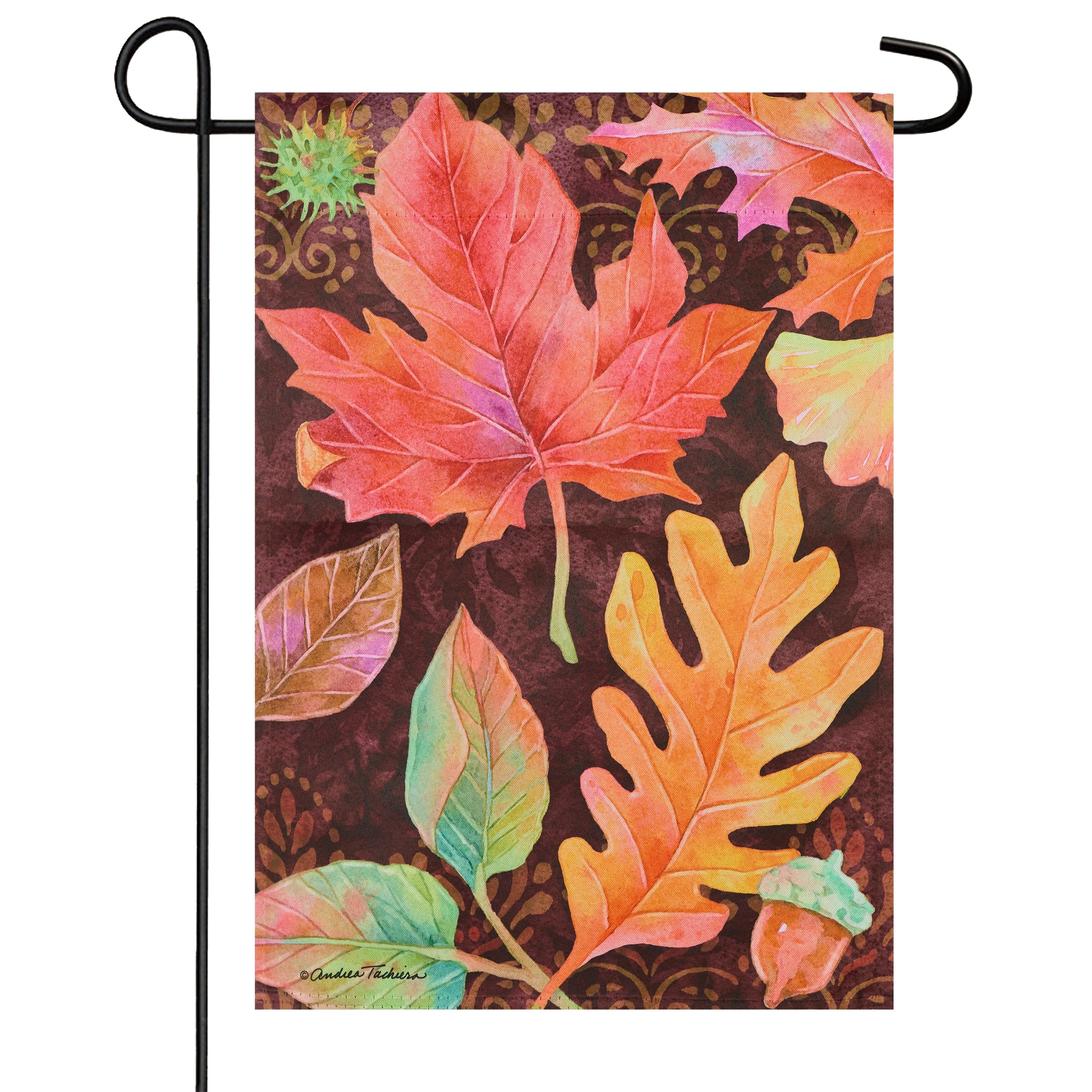 Style Selections 1-ft W x 1.5-ft H Fall Garden flag