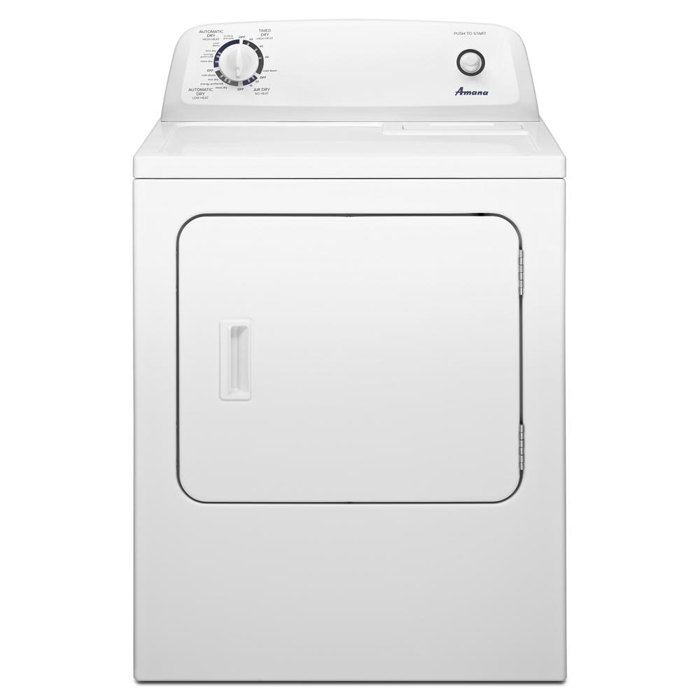 Amana 6.5-cu ft Vented Electric Dryer (White) (NED4655EW)