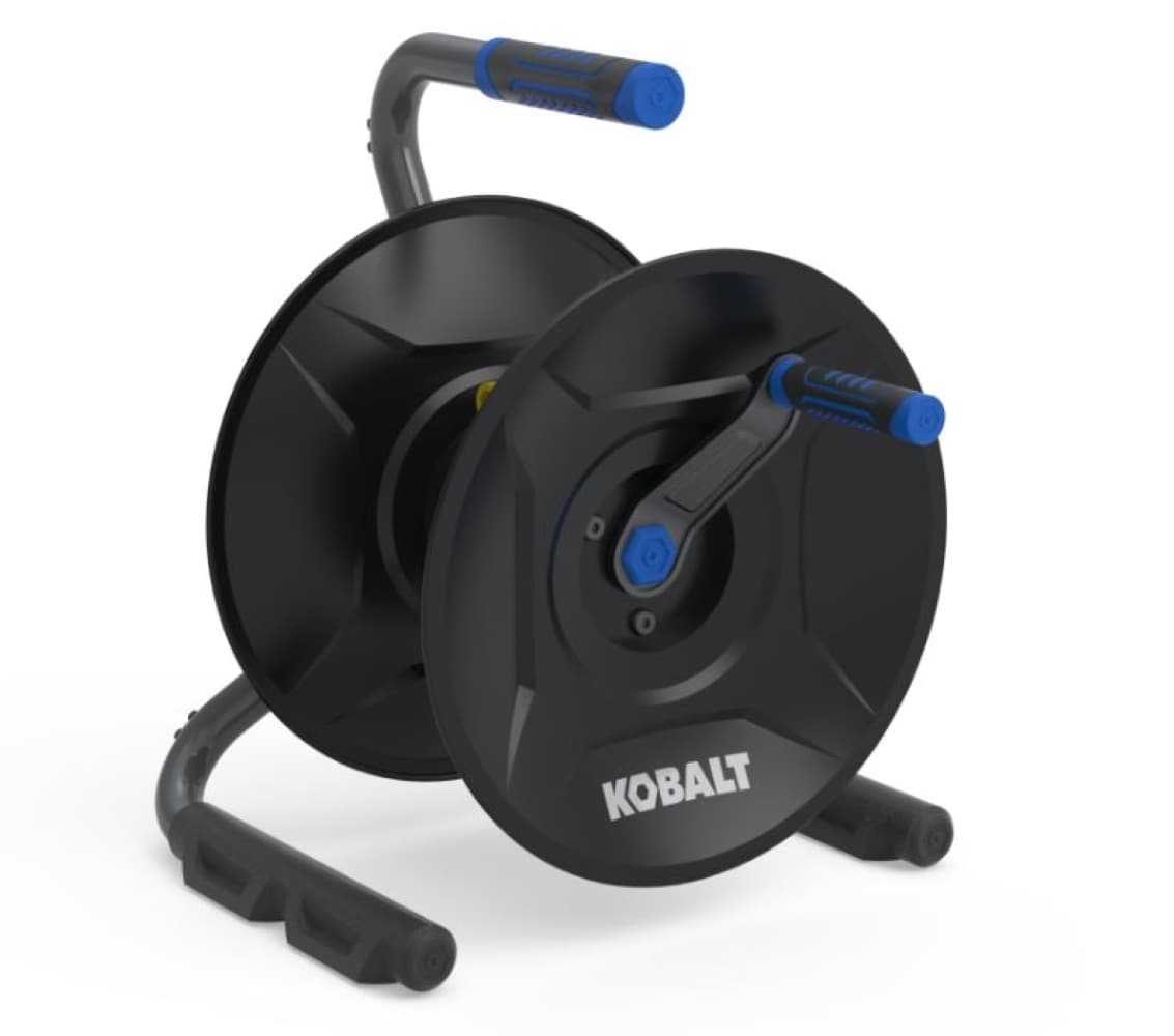 Kobalt Poly Combo 75-ft Stand Hose Reel