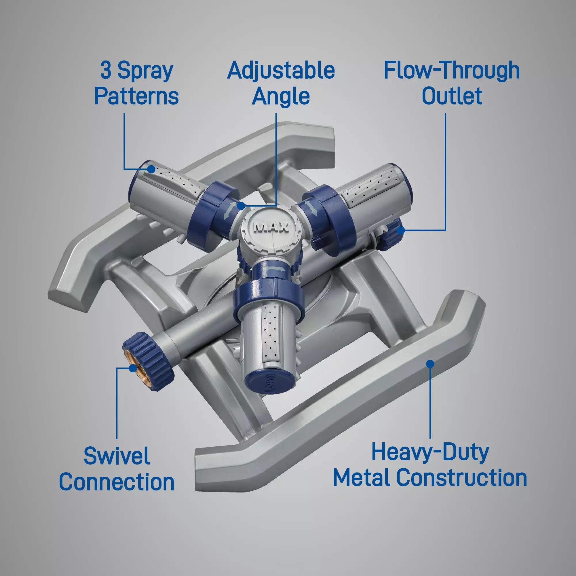 Orbit Max 1250-sq ft Rotating Sled Lawn Sprinkler
