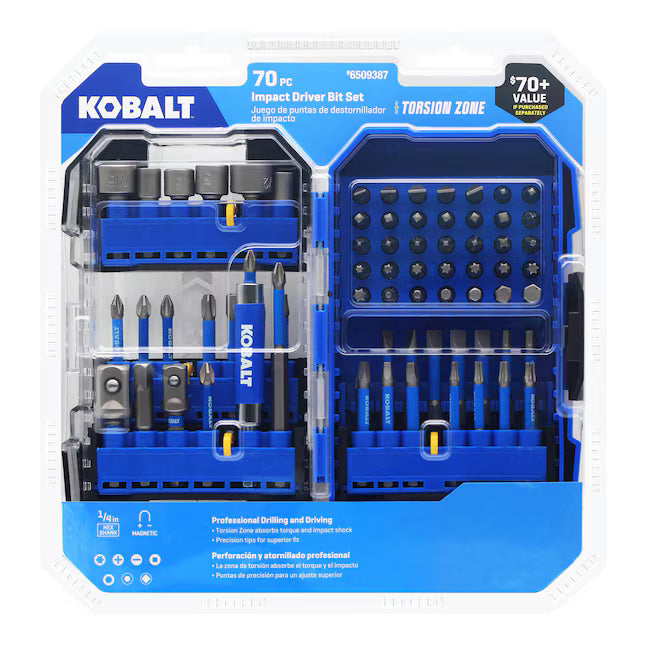 Kobalt Impact Driver Bit Set