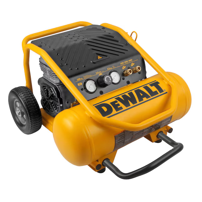 DEWALT XTREME Quiet 2 Stage 4.5-Gallon Portable Electric 200 PSI Hot dog Air Compressor