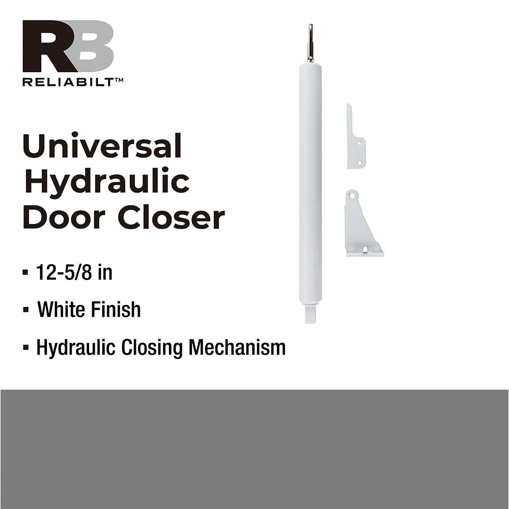 RELIABILT White Commercial Door Closer