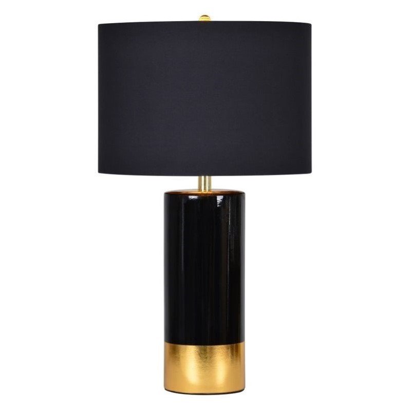 Renwil the Black Gold Cotton Buffet Lamp - Stu's Home Improvement Outlet