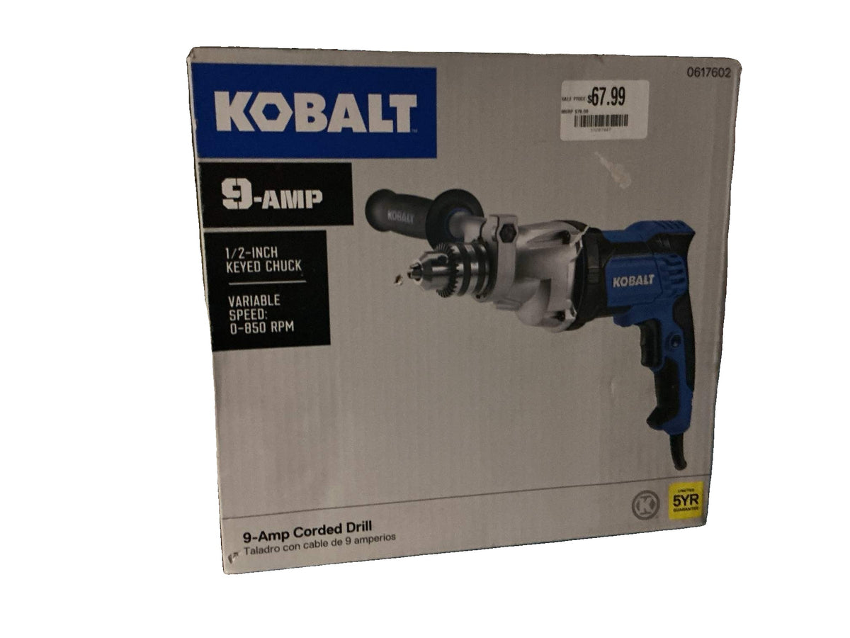 Kobalt 9-Amp 1/2-in Keyed Corded Drill