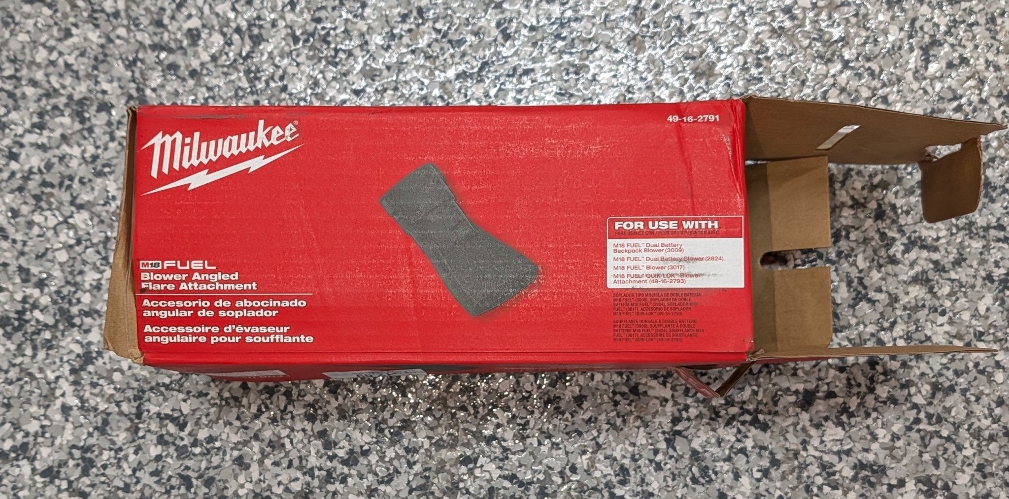 Milwaukee M18 Blower Angled Flare Nozzle Attachment - Stu's Home Improvement Outlet