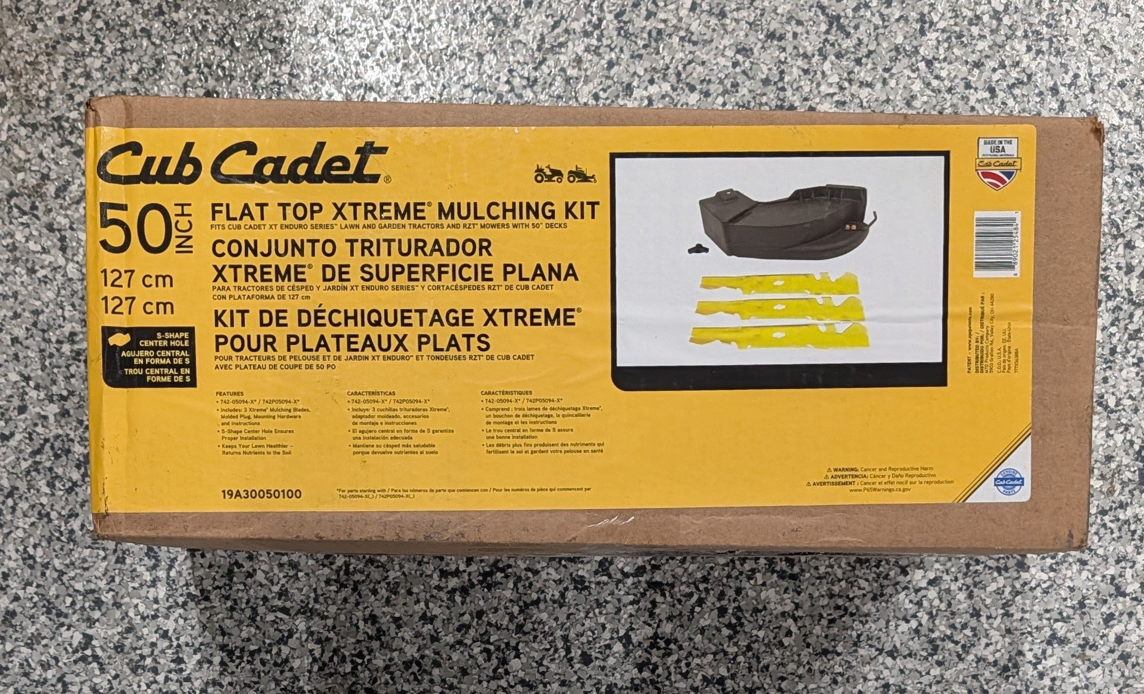 Original Equipment Xtreme 50 in. Mulching Kit with Blades for Lawn Tractors and Zero Turn Mowers (2022 and After)