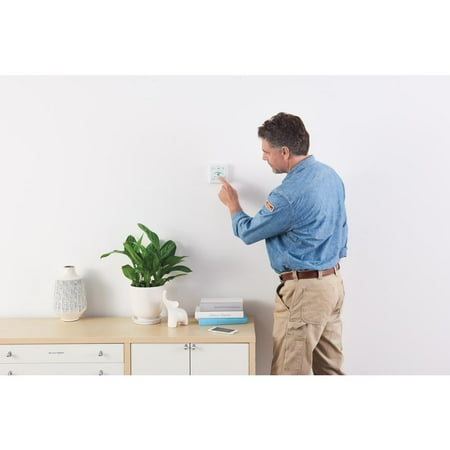 Honeywell RTH8560D T5 Programmable 7 Day Touch Screen Smart Thermostat with Battery and Hardwire Options