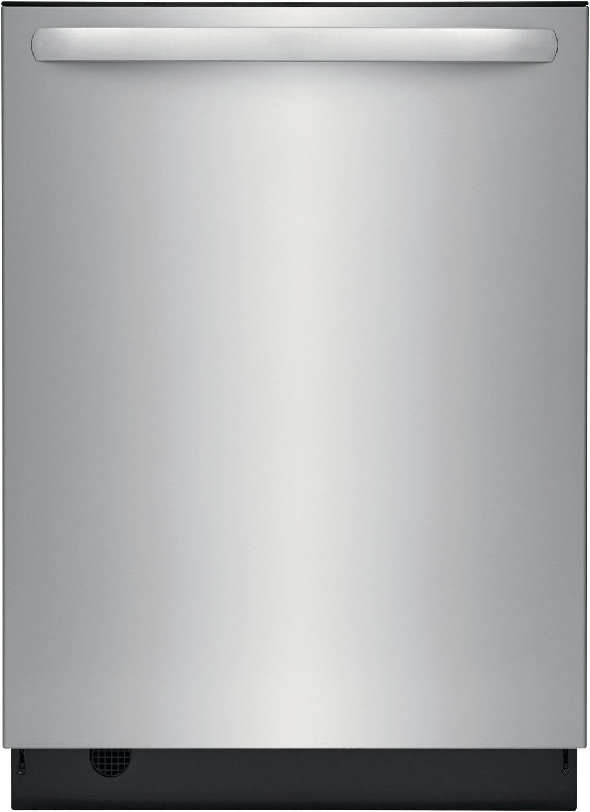 Frigidaire Stainless Steel Tub, 5-Cycles 24-in Top Control Built-In Dishwasher With Third Rack (Stainless Steel) ENERGY STAR, 49-dBA Very Quiet Sound Level. With factory warranty