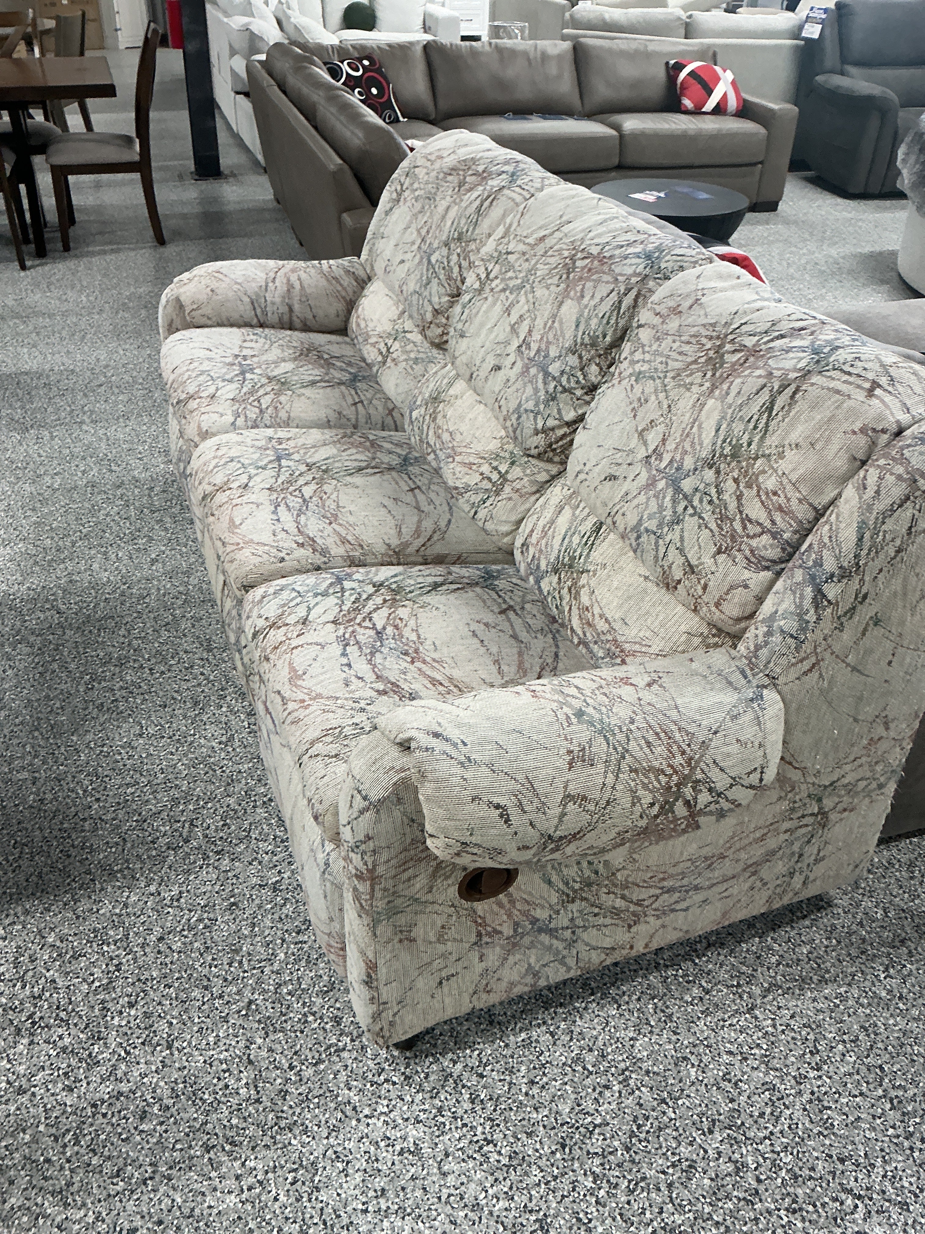Floral Fabric Couch