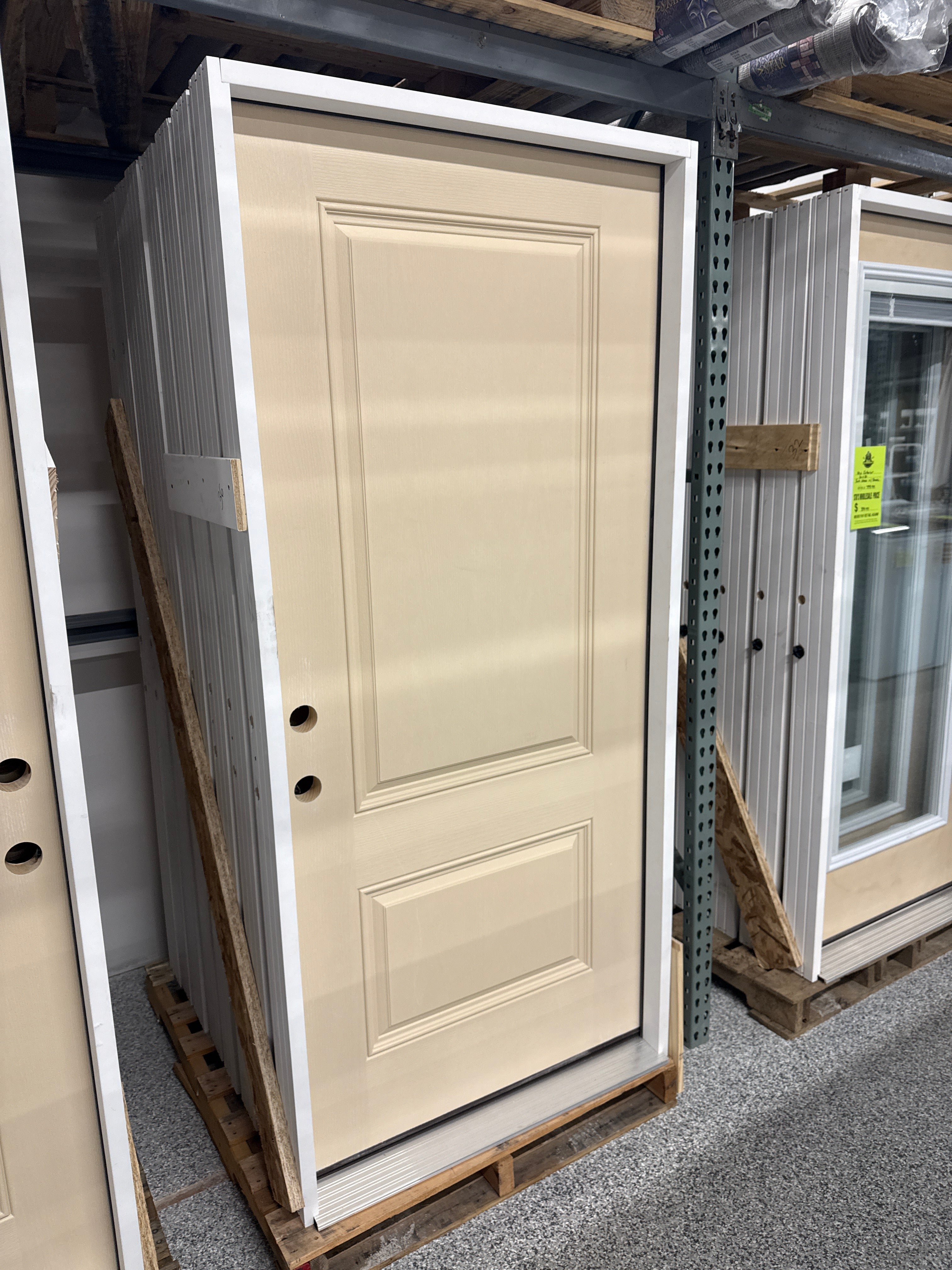 2 Panel 36” Premium Exterior Door