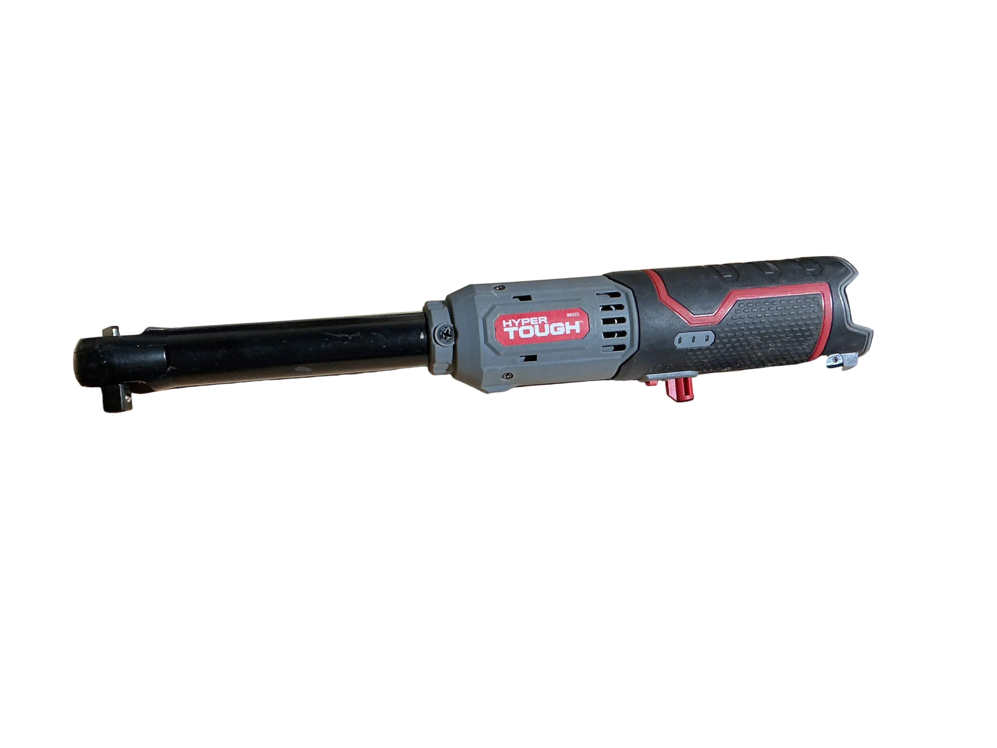 Hyper Tough 12V Max Lithium-Ion 3/8-inch Cordless Extended Reach Ratchet Missing Battery