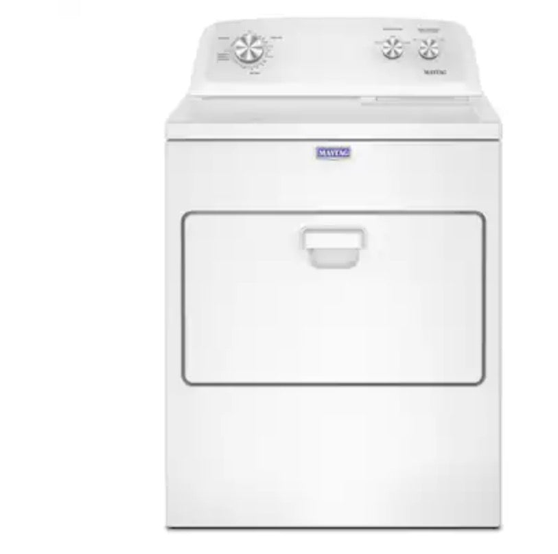 Maytag 7-cu ft Vented Electric Dryer ( White ) (MED4005SW)