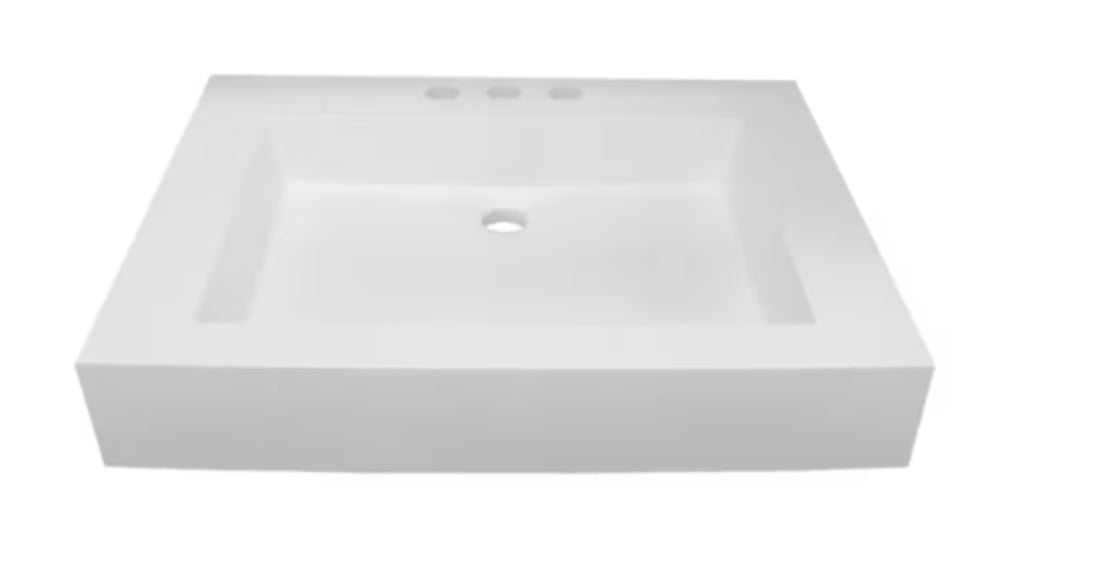 Valley Acrylic Bath LTD The ZANTE 24x19 Inch Lavatory Basin