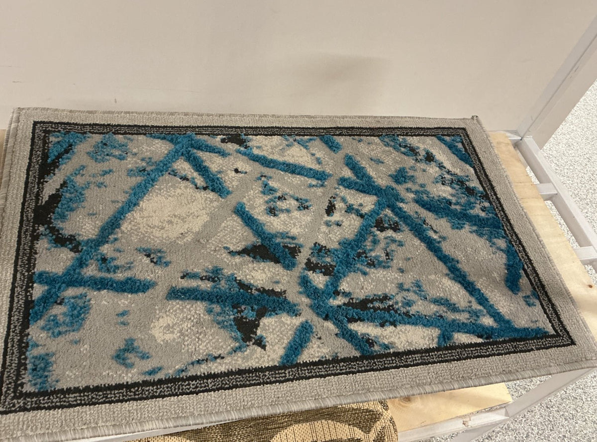 Star 1304 Turquoise 1 ft 6 in x 2 ft 6 in rug - Stu's Home Improvement Outlet