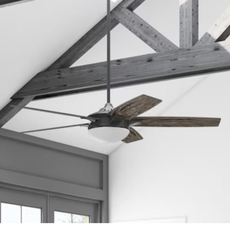 Harbor Breeze Oakham Bronze 70-in Indoor Ceiling Fan (5-Blade)
