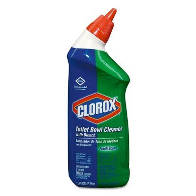 Clorox 24oz Bottle of Fresh Scent Toilet Bowl Cleaner with Bleach - Stu's Home Improvement Outlet