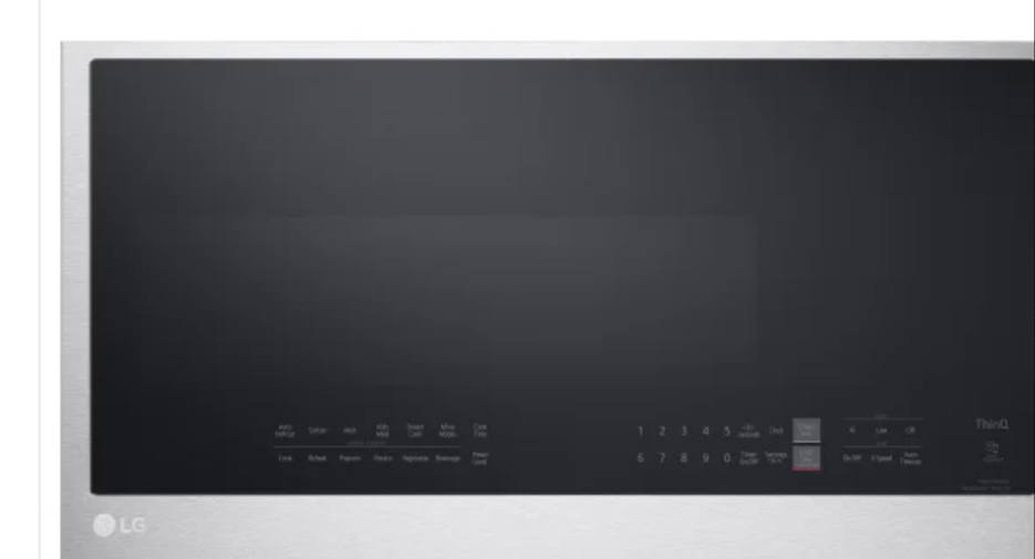 LG 2.0 cu. ft. Smart Wi-Fi Enabled Over-the-Range Microwave Oven with EasyClean