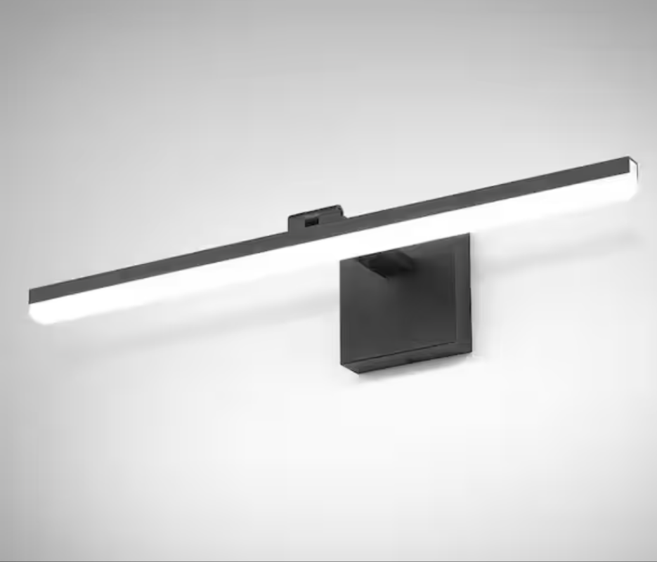 23.6in. 1-Light Black LED Vanity Light